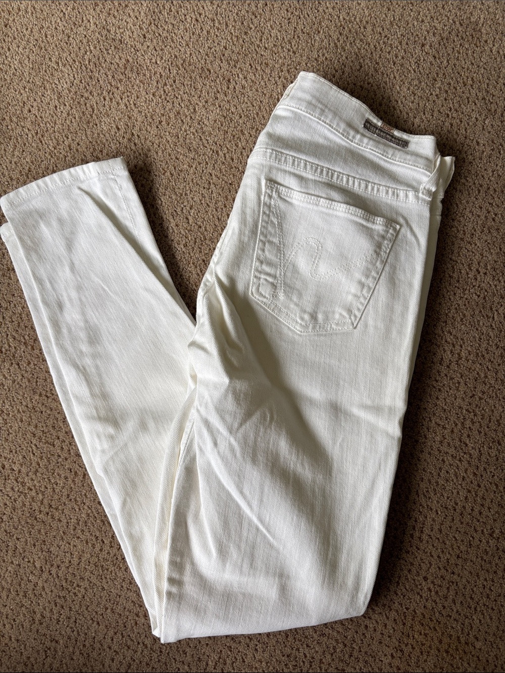 Citizens Of Humanity White Skinny Jeans